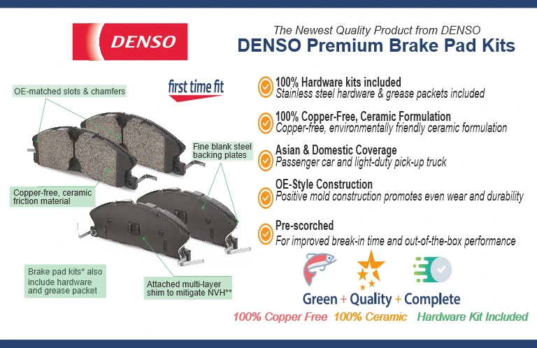 Denso Premium Brake Pad Kits